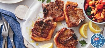 Coles Coles Australian Lamb Loin Chops offer