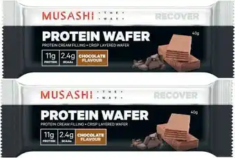 Coles Musashi Protein Wafer 40g offer