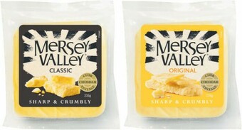 Coles Mersey Valley Cheese 235g offer