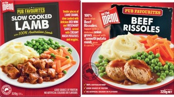 Coles On The Menu Plated Meals 320g offer