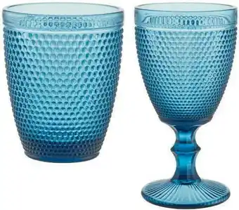 Embossed Tumbler or Wine Glass