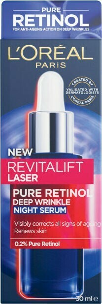 Coles L’Oréal Revitalift Laser Pure Retinol Night Serum 30mL offer