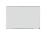 Officeworks J.Burrows Porcelain Whiteboard Silver 1800 x 1200mm offer
