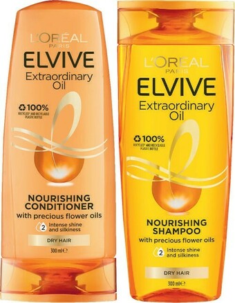 Coles L’Oréal Elvive Shampoo or Conditioner 300mL offer
