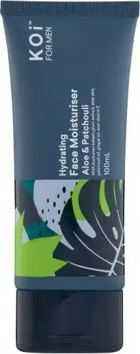 Coles Koi For Men Cleansing Face Scrub 250mL or Hydrating Face Moisturiser 100mL offer