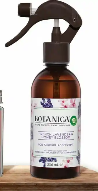 Coles Botanica by Air Wick French Lavender & Honey Blossom Room Spray 236mL offer