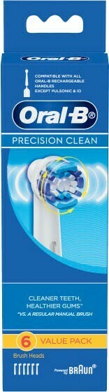 Coles Oral B Power Brush Refill Heads 6 Pack offer