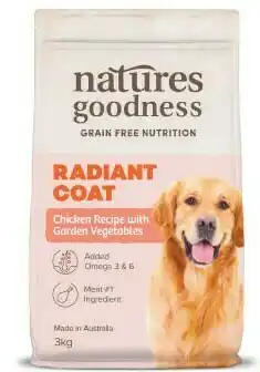 Coles Natures Goodness Grain Free Dry Dog Food 3kg offer
