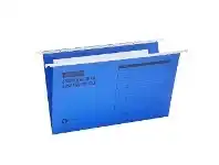 Officeworks J.Burrows Suspension File Foolscap Blue 10 Pack offer