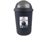 Officeworks Willow Bullet Bin 15L Blue and Silver offer