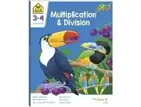 Officeworks Hinkler School Zone Multiplication and Division Workbook 2020 offer