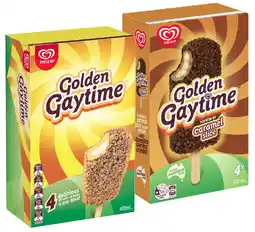 IGA Streets Golden Gaytime Ice Cream Selected Varieties offer