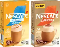 IGA Nescafé Coffee Sachets 8‑10 Pack Selected Varieties offer