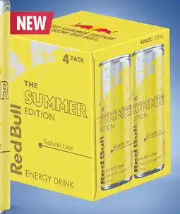 IGA NEW Red Bull Sudachi‑Lime Energy Drink offer
