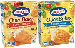 IGA Birds Eye Oven Bake Crumbed Fish Selected Varieties offer