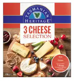 IGA Tasmanian Heritage 3 Cheese Selection offer