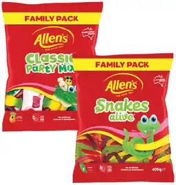 IGA Allen’s Lollies Family‑420g Selected Varieties offer