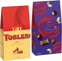 IGA Cadbury Roses 150g or Toblerone Gift Pouch 120g offer