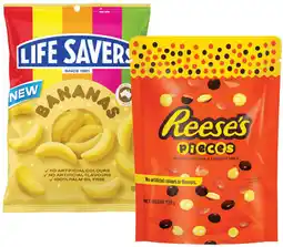 IGA Life Savers Share Bag 150-205g or Reese’s Share Bag 120-150g Selected Varieties offer