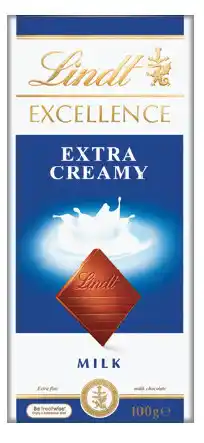 IGA Lindt Excellence Chocolate Block Selected Varieties offer