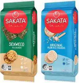 IGA Sakata Rice Crackers 80‑90g Selected Varieties offer