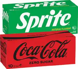 IGA Coca‑Cola, Sprite or Fanta 10x375mL Selected Varieties offer