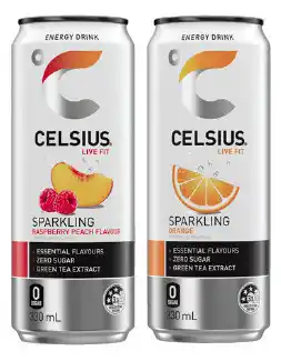 IGA Celsius Sparkling Energy Drink Selected Varieties offer