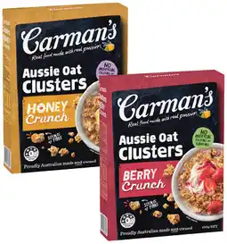 IGA Carman’s Aussie Oat Clusters Selected Varieties offer
