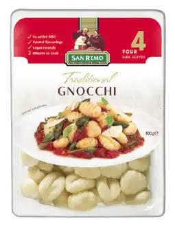 IGA San Remo Traditional Gnocchi offer