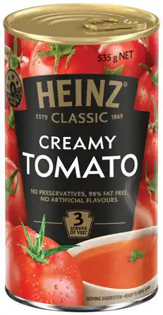 IGA Heinz Classic Canned Soup Selected Varieties offer