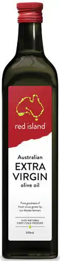 IGA Red Island Australian Extra Virgin Olive Oil offer