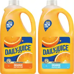 IGA Daily Juice Co Orange Juice Selected Varieties offer