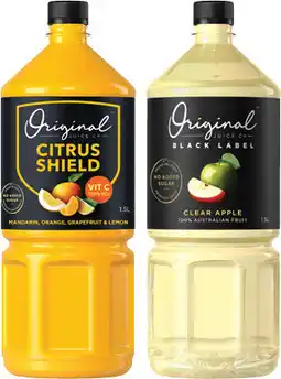 IGA Original Juice Co Black Label Juice Selected Varieties offer