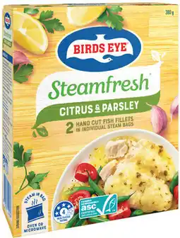 IGA Birds Eye SteamFresh Fish Fillets Selected Varieties offer