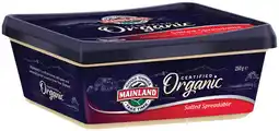 IGA Mainland Organic Salted Spreadable offer