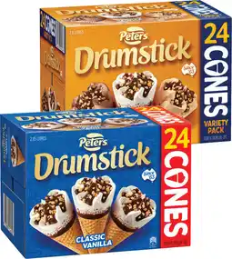 IGA Peters Drumstick or Summer Faves 24 Pack Selected Varieties offer