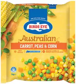 IGA Birds Eye Snap Frozen Vegetables Selected Varieties offer