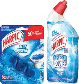 IGA Harpic Fresh Power Liquid Toilet Cleaner 700mL or Toilet Cleaner 39g * Selected Varieties offer