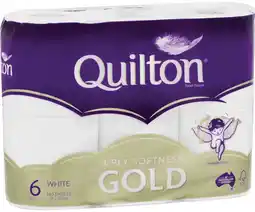 IGA Quilton Gold Toilet Tissue 4 Ply offer