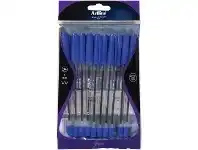 Officeworks Artline Smoove Ballpoint Pens Blue 10 Pack offer