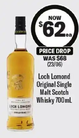 Liquorland Loch Lomond Original Single Malt Scotch Whisky offer