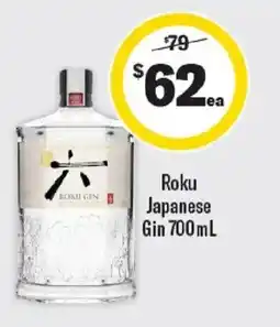 Liquorland Roku Japanese Gin offer
