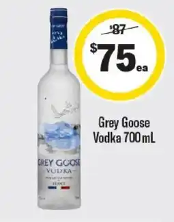 Liquorland Grey Goose Vodka offer