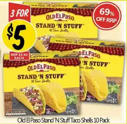 Not Quite Right Old El Paso Stand 'N Stuff Taco Shells offer