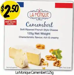 Not Quite Right La Monique Camembert offer