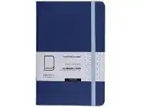 Officeworks Modena A5 Week to View Undated PU Diary Navy offer