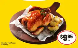 IGA Regular Hot Roast Chicken offer