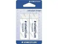 Officeworks Staedtler Rasoplast Eraser 2 Pack offer