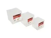 Officeworks Deflect-O deflecto Square Display Boxes 3 Pack offer