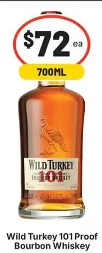 IGA Liquor Wild Turkey 101 Proof Bourbon Whiskey offer